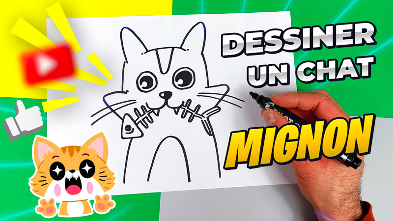 comment-dessiner-un-chat-mignon