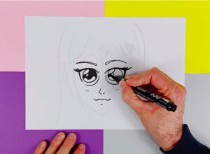 [Tuto vidéo] Comment dessiner un visage manga de fille