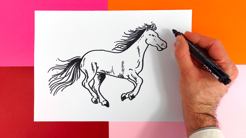 comment-dessiner-un-cheval-au-galop