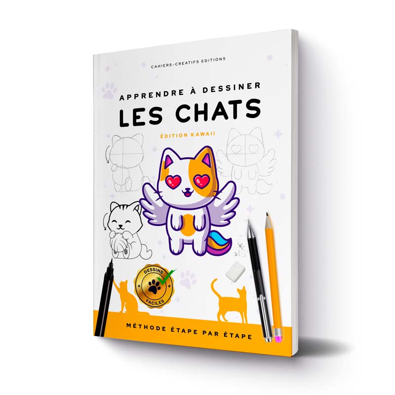 apprendre-a-dessiner-les-chats-kawaii